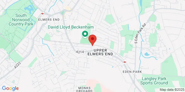 Map of 4 Stanhope Grove Beckenham BR3 3JB United Kingdom