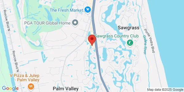Map of 6 Fairfield Blvd Ste 11 Ponte Vedra Beach, FL 32082