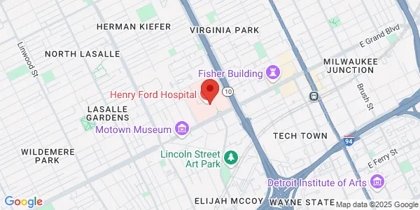 Map of 2799 W Grand Blvd Ste K-3 Detroit, MI 48202