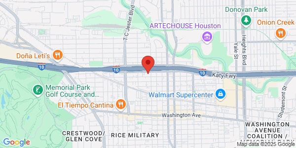 Map of 5225 Katy Fwy Ste 210 Houston, TX 77008