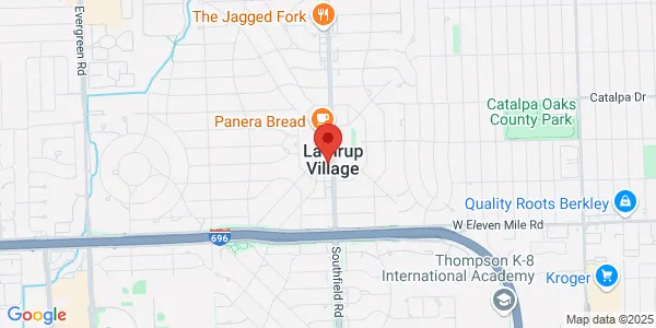 Map of 27465 Southfield Rd Lathrup Village, MI 48076
