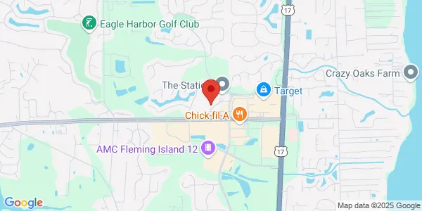 Map of 1540 Business Center Dr Ste B Fleming Island, FL 32003