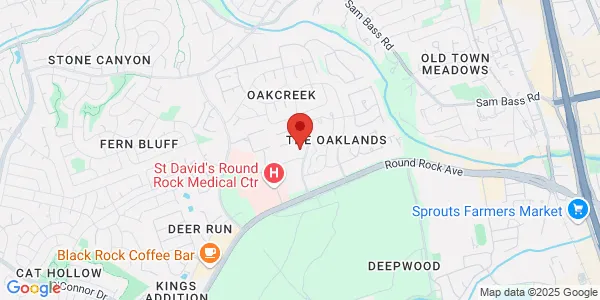 Map of 16000 Pk Valley Dr Ste 150 Round Rock, TX 78681
