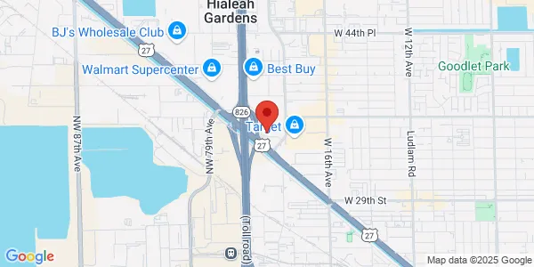 Map of 3595 W 20th Ave Ste 145 Hialeah, FL 33012