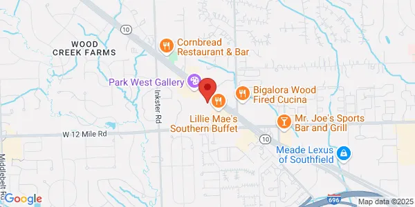 Map of 29275 Northwestern Hwy Ste 175 Southfield, MI 48034
