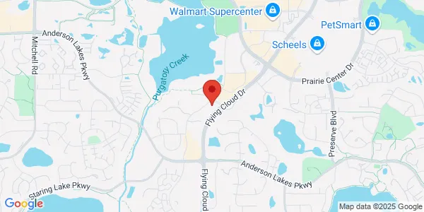 Map of 8577 Columbine Rd Eden Prairie, MN 55344