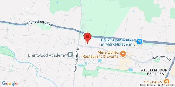 Map of 5410 Maryland Way Ste 100 Brentwood, TN 37027