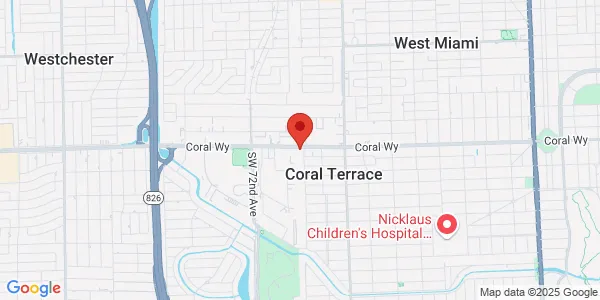 Map of 2400 SW 69th Ave Miami, FL 33155