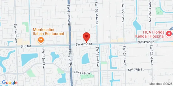 Map of 13353 SW 42nd St Miami, FL 33175