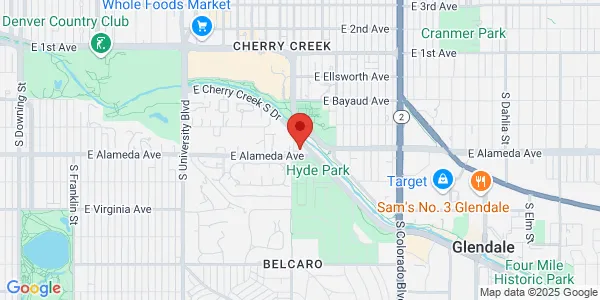 Map of 3200 Cherry Creek S Dr Denver, CO 80209