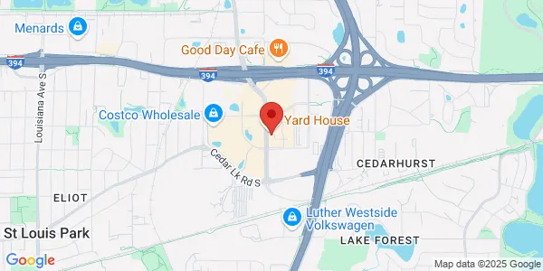 Map of 1673 Park Place Blvd Saint Louis Park, MN 55416