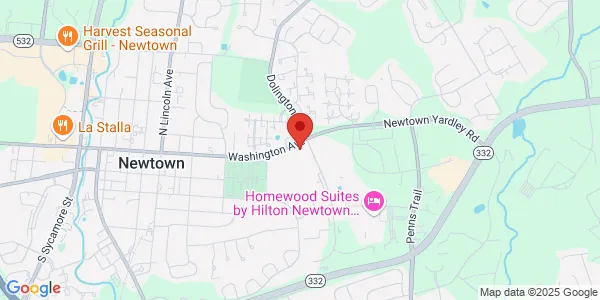 Map of 3 Terry Dr Newtown, PA 18940