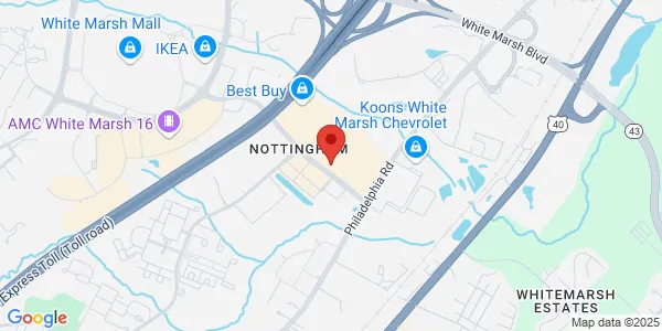Map of 5282 Campbell Blvd Ste I Nottingham, MD 21236