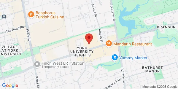Map of 1120 Finch Avenue W Suite 701-344 North York, ON M3J 3H7 Canada