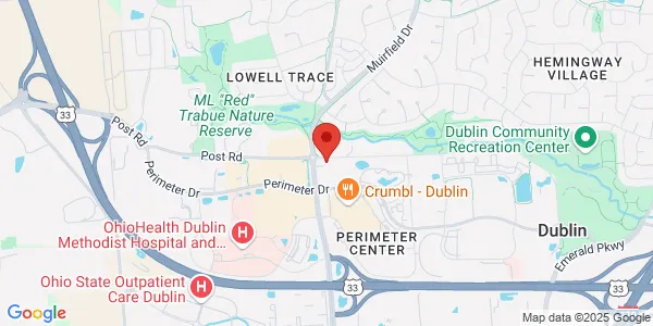 Map of 6760 Avery Muirfield Dr Ste B Dublin, OH 43016