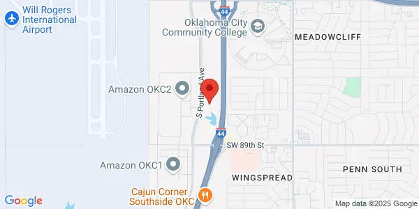 Map of 8516 S Portland Ave Oklahoma City, OK 73159