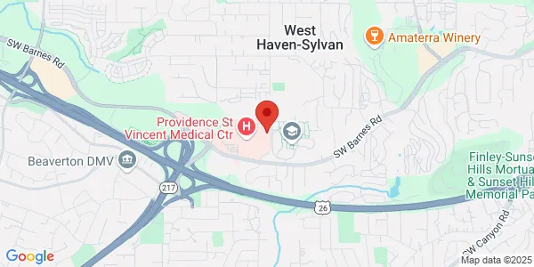 Map of 9135 SW Barnes Rd Portland, OR 97225