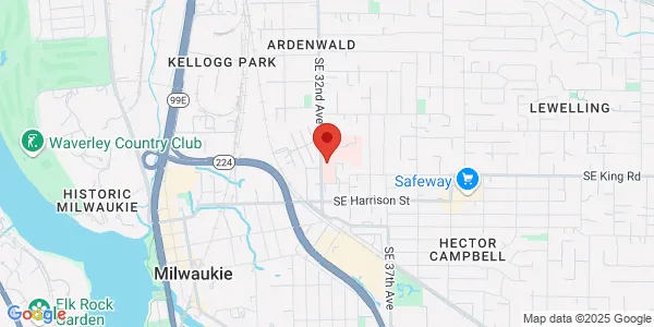 Map of 10330 SE 32nd Ave Ste 205 Milwaukie, OR 97222