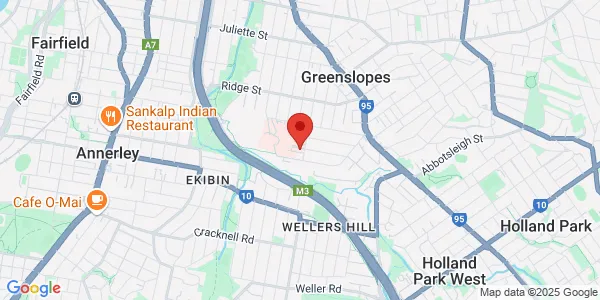 Map of Greenslopes Specialist Suites Suite 1 Lobby Level Newdegate St Suite 1 Greenslopes Queensland 4120 Australia