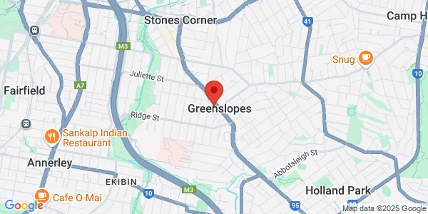 Map of 589 Logan Rd Greenslopes Queensland 4120 Australia