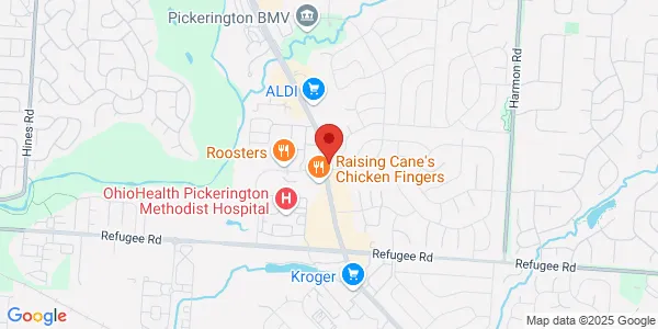 Map of 11295 Stonecreek Dr Pickerington, OH 43147
