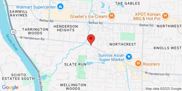 Map of 3260 Henderson Rd Columbus, OH 43220