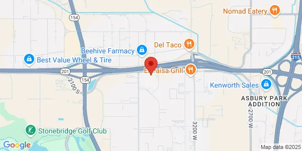 Map of 3489 W 2100th S Ste 200 Salt Lake City, UT 84119