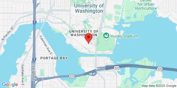 Map of 1959 NE Pacific St Fl 2 Seattle, WA 98195