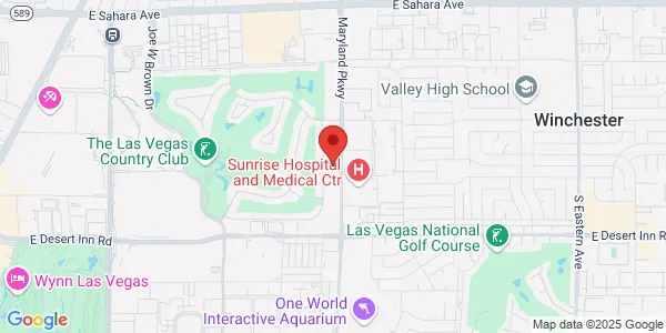Map of 3061 S Maryland Pkwy Las Vegas, NV 89109