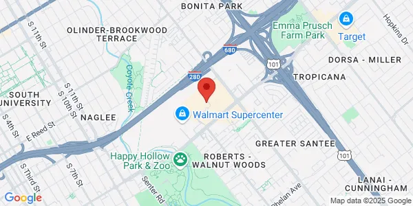 Map of 989 Story Rd Ste 8063 San Jose, CA 95122