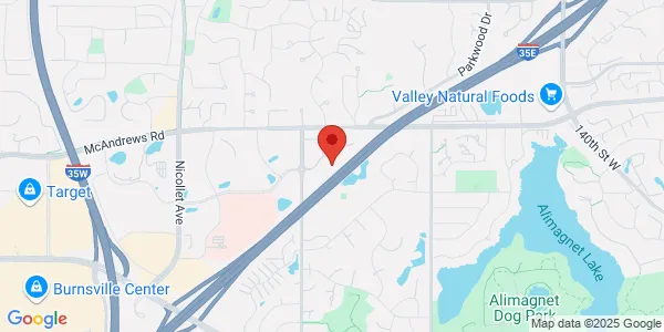 Map of 675 E Nicollet Blvd Ste 150 Burnsville, MN 55337