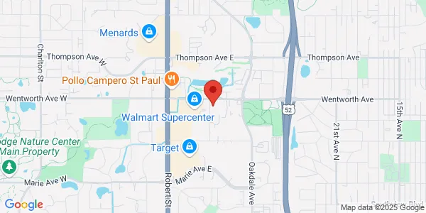 Map of 232 Wentworth Ave E West St Paul, MN 55118