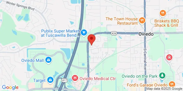 Map of 1000 W Broadway St Ste 140 Oviedo, FL 32765