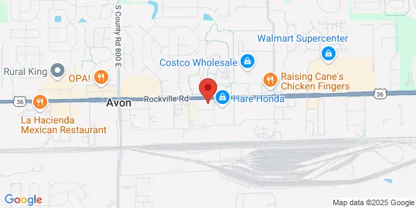Map of 8607 E US Hwy 36 Ste 200 Avon, IN 46123
