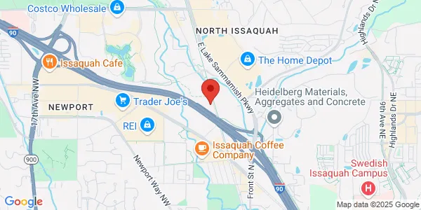Map of 1301 4th Ave NW Ste 203 Issaquah, WA 98027