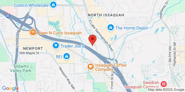 Map of 1301 4th Ave NW Ste 202 Issaquah, WA 98027