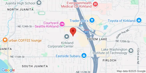 Map of 12112 115th Ave NE Kirkland, WA 98034