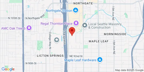 Map of 115 NE 100th St Ste 101 Seattle, WA 98125