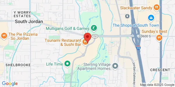 Map of 10696 S River Front Pkwy South Jordan, UT 84095