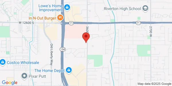 Map of 12842 3600th W Riverton, UT 84065