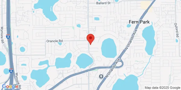 Map of 1640 N Maitland Ave Ste 1020 Maitland, FL 32751