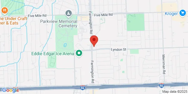 Map of 14600 Farmington Rd Ste 105 Livonia, MI 48154