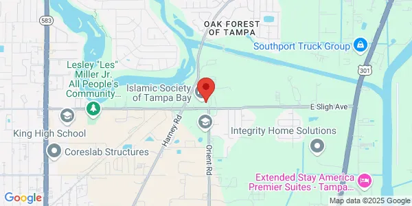 Map of 7328 E Sligh Ave Tampa, FL 33610