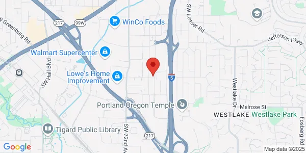Map of 12511 SW 68th Ave Ste 120 Portland, OR 97223