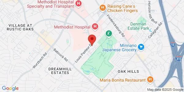 Map of 7434 Louis Pasteur Dr Ste 209 San Antonio, TX 78229
