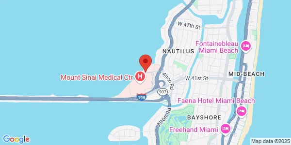 Map of 4308 Alton Rd Ste 710 Miami Beach, FL 33140