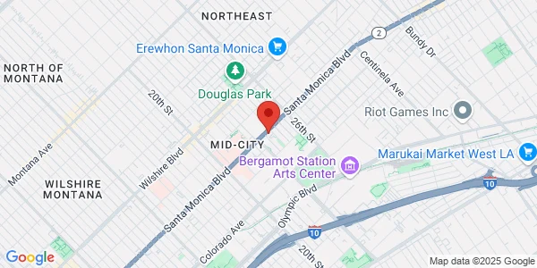 Map of 2428 Santa Monica Blvd Santa Monica, CA 90404