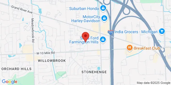 Map of 24285 Karim Blvd Ste A Novi, MI 48375