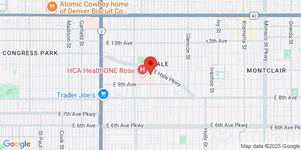 Map of 4700 Hale Pkwy Ste 450 Founders Bldg Denver, CO 80220