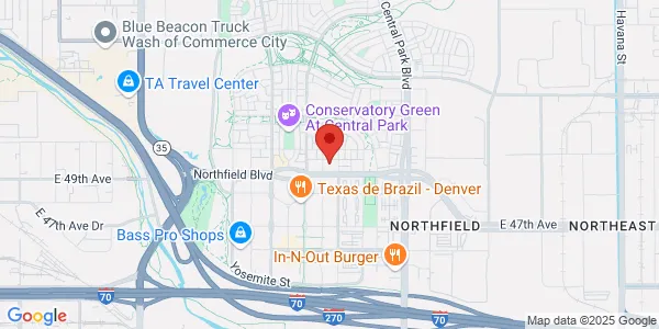 Map of 4930 Wabash St Denver, CO 80238